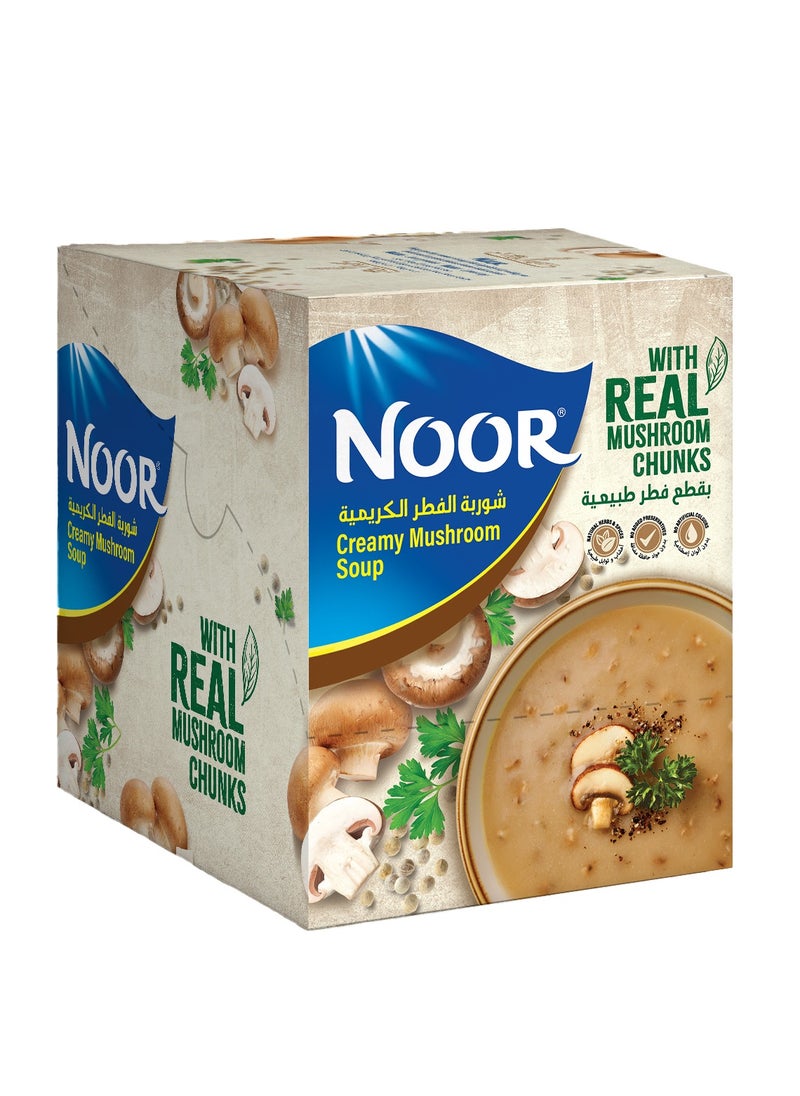 Noor Creamy Mushroom Soup 12 x 72g  - Image 1