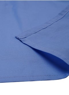 Home-Tex Design Hometex Design King Size 100% Cotton Solid Flat Sheet Set Lavande - 1 Flat Sheet (240x260 cm) + 2 Pillow Covers (50x80 cm)  - Image 5