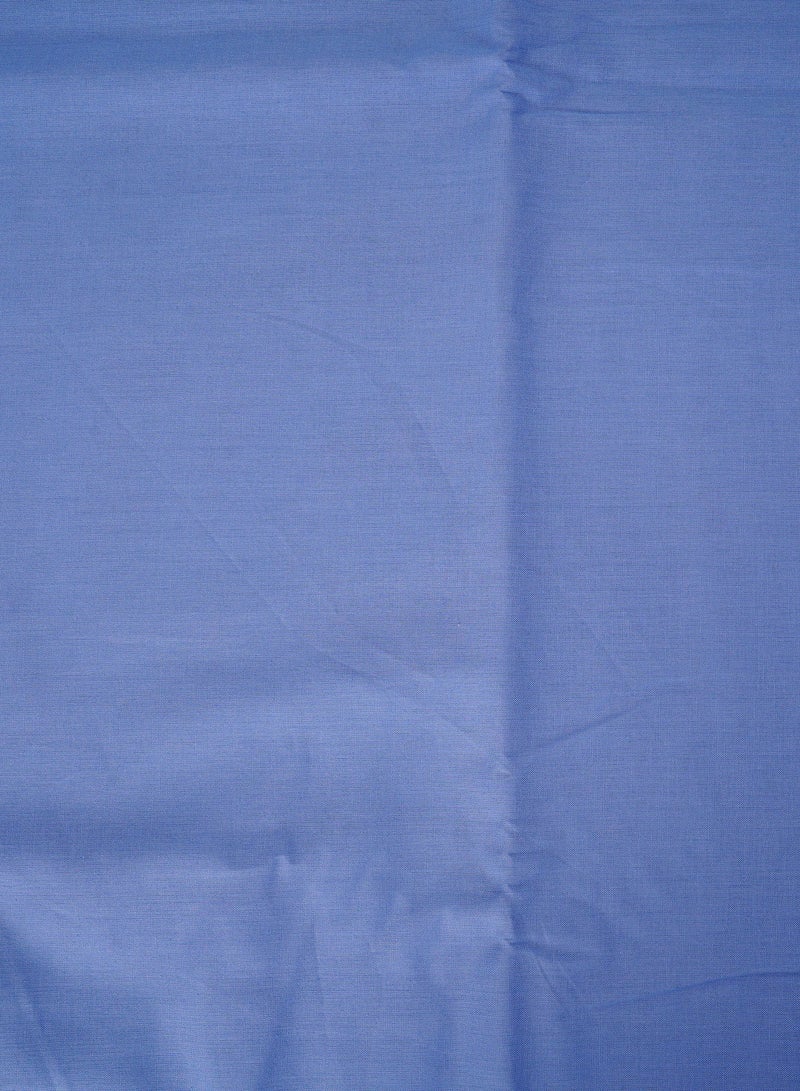 Home-Tex Design Hometex Design King Size 100% Cotton Solid Flat Sheet Set Lavande - 1 Flat Sheet (240x260 cm) + 2 Pillow Covers (50x80 cm)  - Image 4