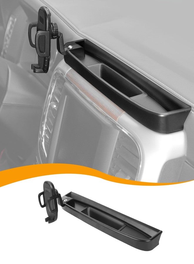 Hoolcar Phone Holder Mount Dash Multi-Mount Phone Kit with Storage Box Compatible with Dodge Ram 2012-2017, Interior Accessories - Image 1