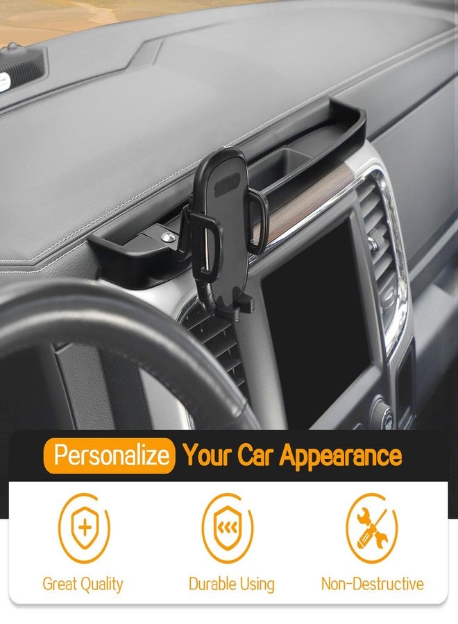 Hoolcar Phone Holder Mount Dash Multi-Mount Phone Kit with Storage Box Compatible with Dodge Ram 2012-2017, Interior Accessories - Image 4