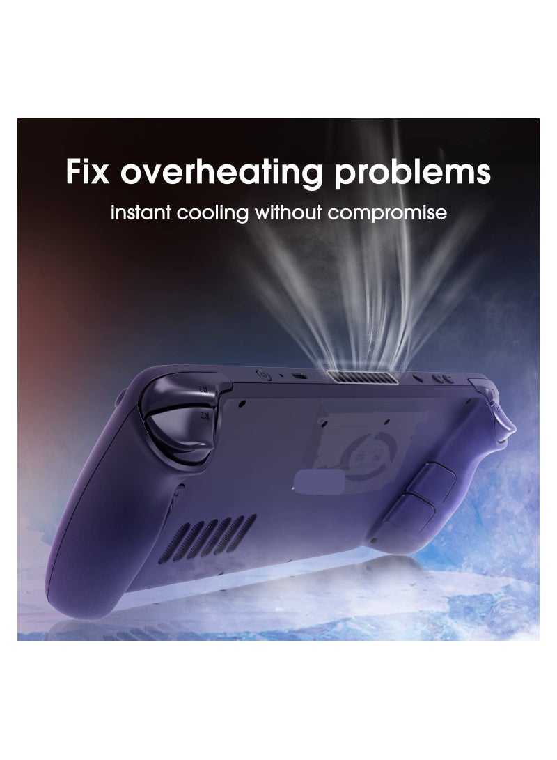 Replacement CPU Cooling Fan for Steam Deck, Model Bn5010s5h-N00p/Bsb050la-00, Internal GPU Cooling Fan Compatible with Steam Deck Console 2021/2022 (64GB/256GB/512GB NVMe)