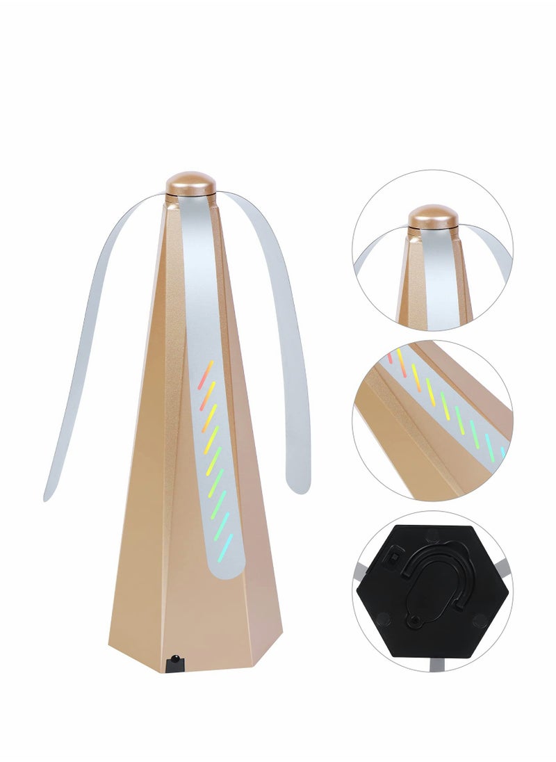 KASTWAVE Fly Repellent Fan, Portable Picnic Table Fan, Outdoor Bug Fan Repellent for Indoor Outdoor Keep Flies Away from Your Food and Your Family ( 3 Pcs )  - Image 3