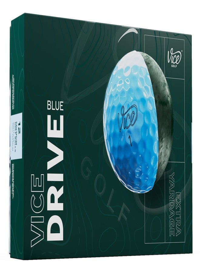 Vice Golf Drive Balls (2025 Model) (Blue) - Image 1