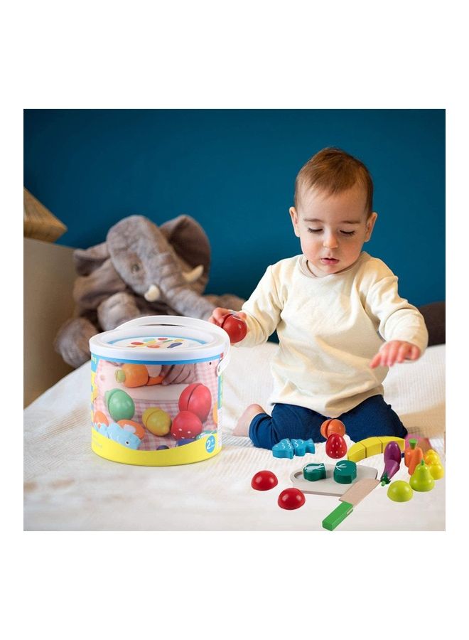 NIBEMINENT Fruits And Vegetables Cutting Toys - Image 2