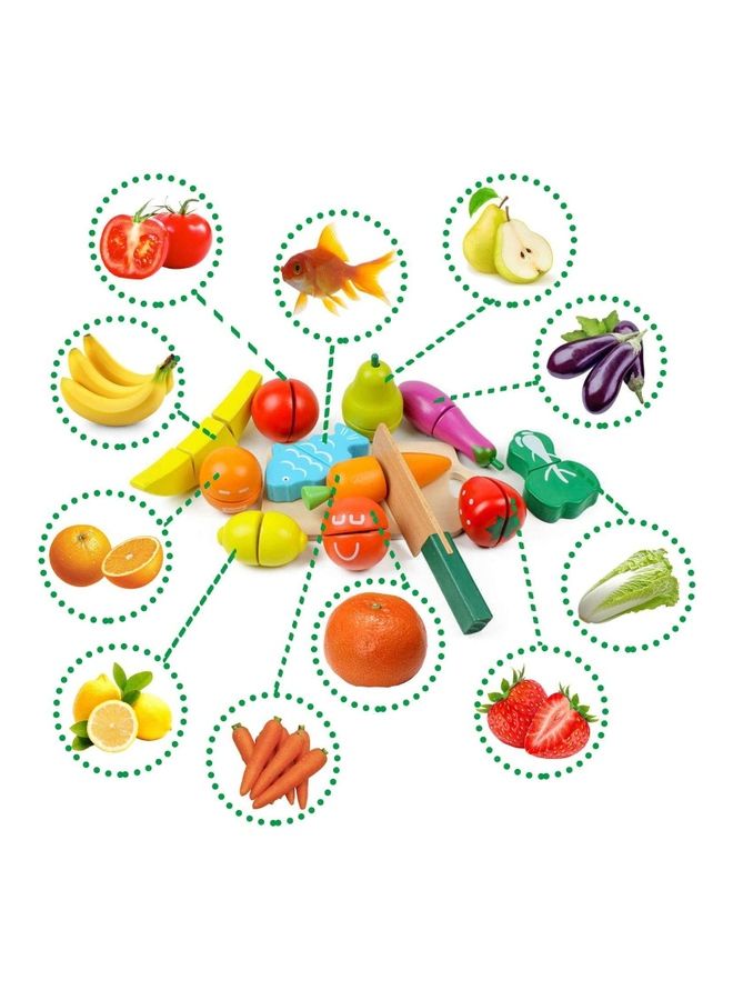 NIBEMINENT Fruits And Vegetables Cutting Toys - Image 5