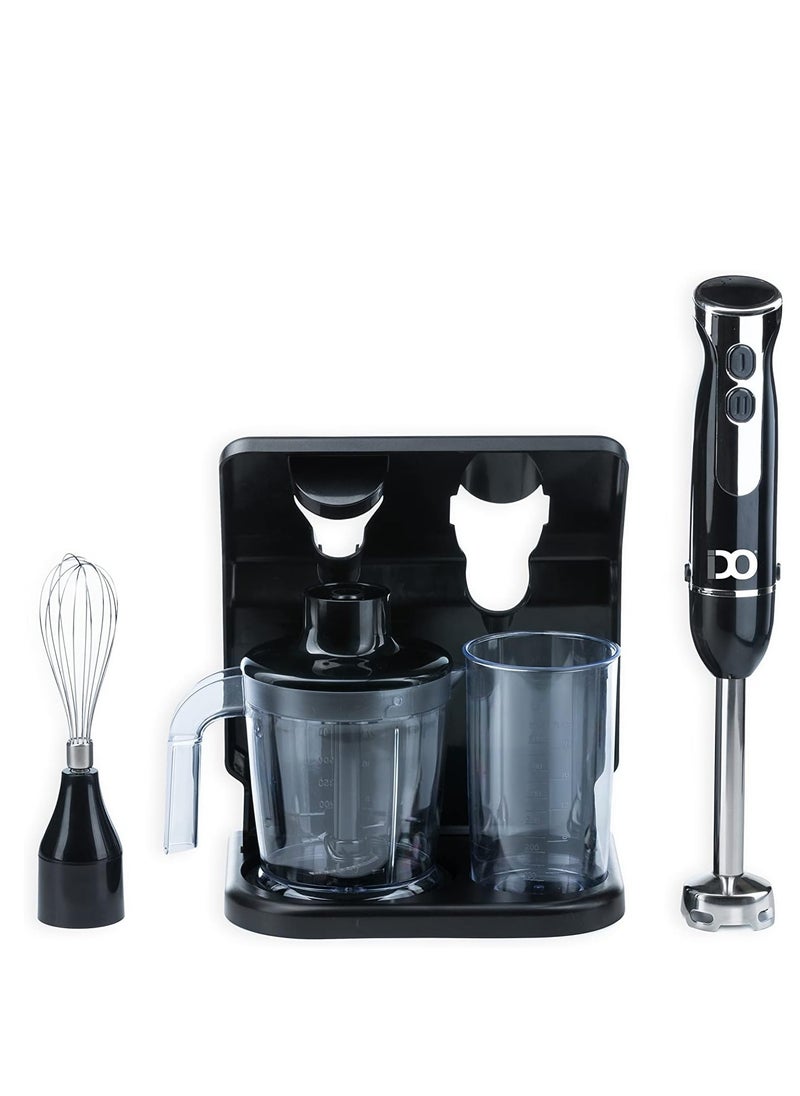 IDO IDO Hand Blender Group- 800W - HBLG800-BK - Black - 2 Years Warranty 