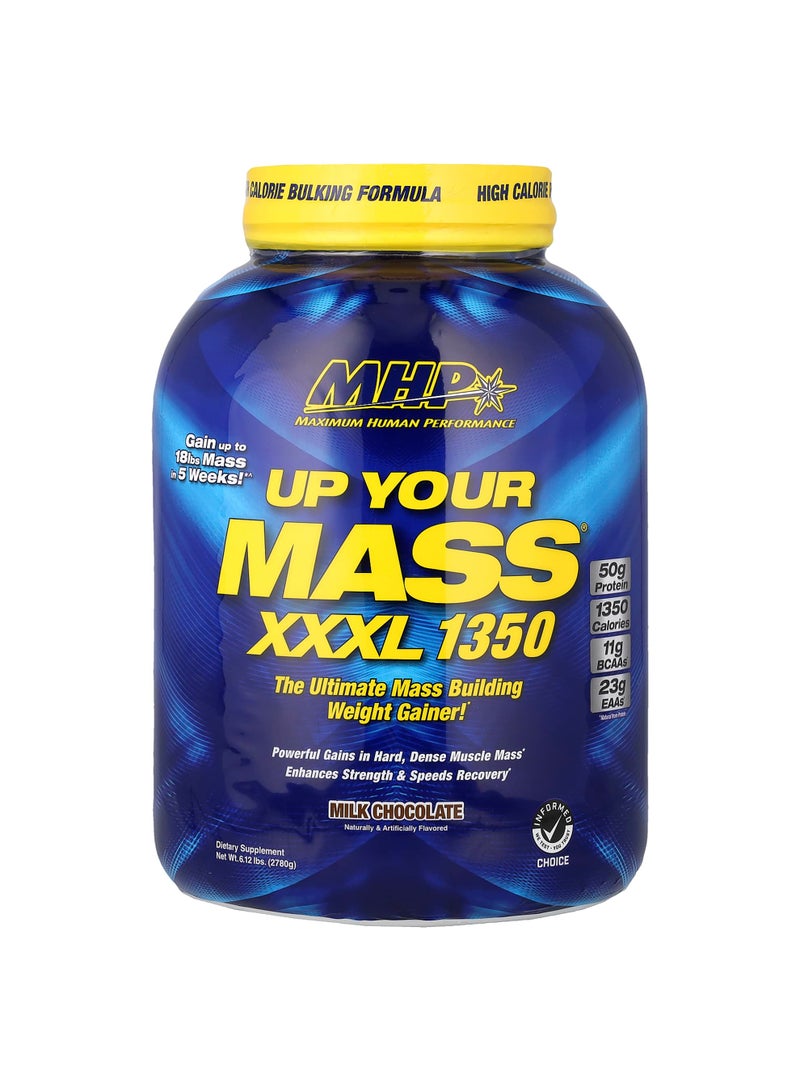 Up Your Mass XXXL 1350, Milk Chocolate, 6.12 lbs (2,780 g)