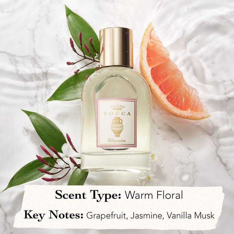 Tocca Cleopatra Scented Dry Body Oil, 3.4 Fl Oz - Olio Sublime Profumato Body Fragrance Featuring Grapefruit, Jasmine & Vanilla Musk - Image 4
