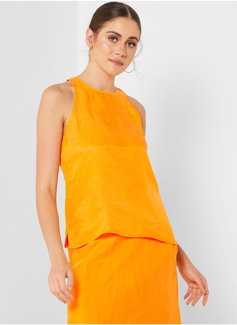 CALVIN KLEIN - Crew Neck Top - Image 1