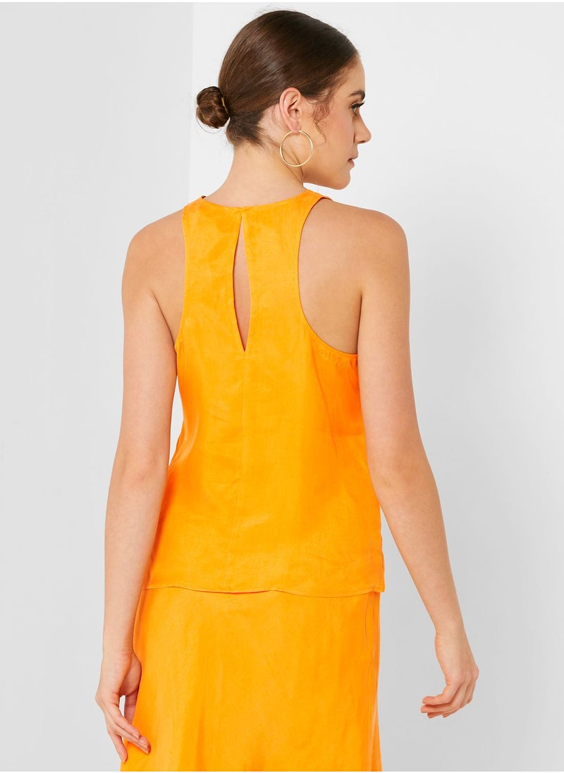 CALVIN KLEIN - Crew Neck Top - Image 1