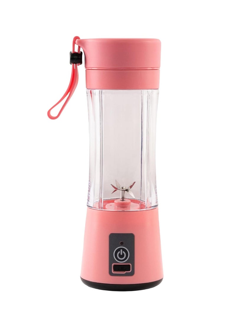 TR6 Blendmate Eco Portable Blender for Smoothies & Shakes – 380ML Rechargeable | Compact | Portable (Pink) - Image 2