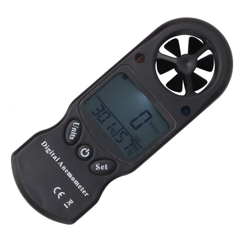 مقياس الرياح الرقمي ومقياس الرطوبة TL 300 مقياس سرعة الرياح المحمول للطقس في الهواء الطلق - Image 4