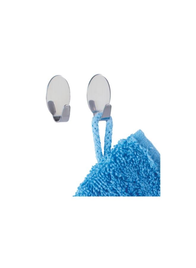 Wenko 4-Piece Midget Shiny Hook Silver - Image 1