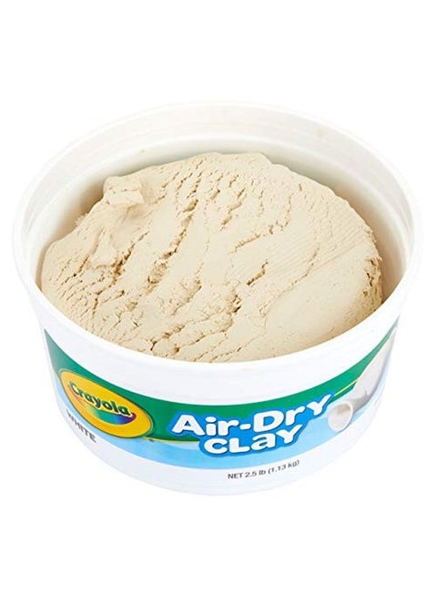 Crayola Air Dry Clay - 2.5lb Yellow Modeling Clay For Kids Crafts