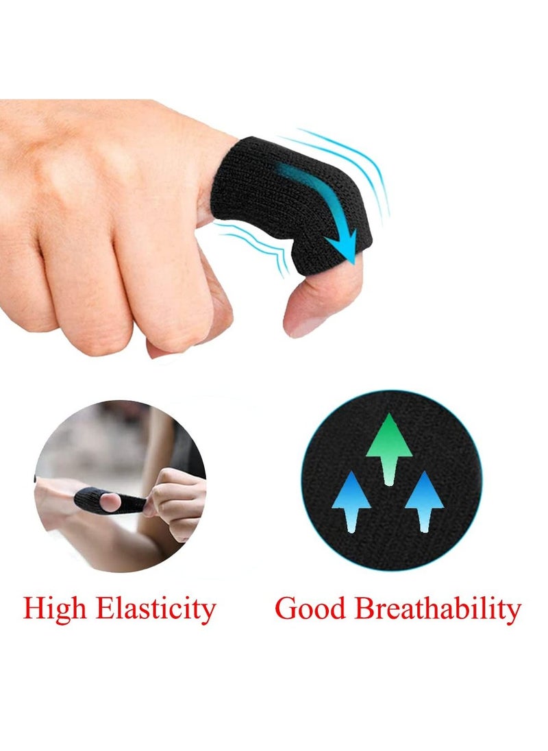 Generic - 5 Pcs Finger Sleeve Thumb Splint Compression Protector - Image 1