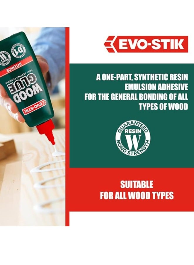 EVO-STIK Wood Glue For Indoor Applications 500ml Content - Image 5