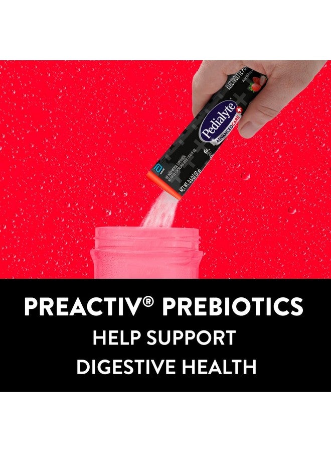 بيدياليت مسحوق الإلكتروليتات بيديالايت أدفانسد كير بلس، يحتوي على 33% من الإلكتروليتات والبريبايوتكس بريأكتيف، بنكهة الفراولة المجمدة، 6 عبوات من المسحوق - Image 4