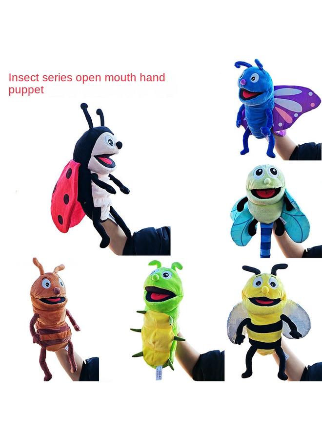 Bluejw New Insect Hand Doll Toy Large Cartoon Plush Doll Distribution Hot Sale Bees Butterfly - Image 2