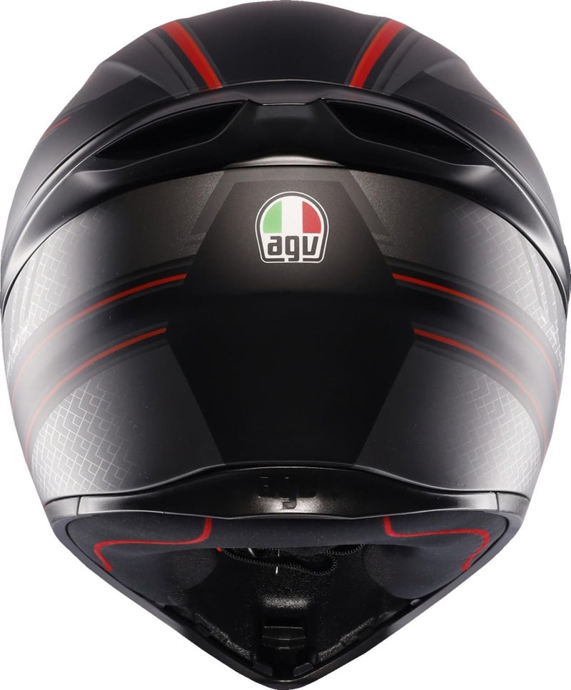 Agv K1 S Sling Helmet Large Matte Black/Red - Image 4