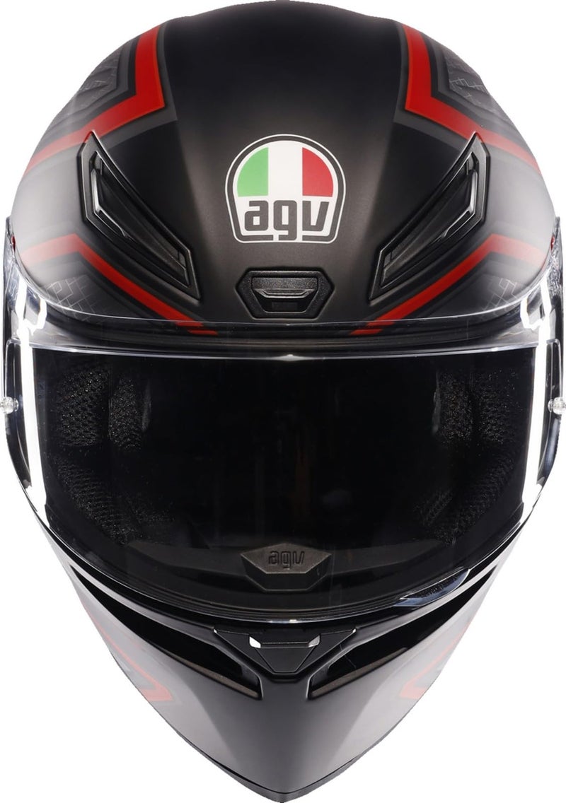 Agv K1 S Sling Helmet Large Matte Black/Red - Image 3