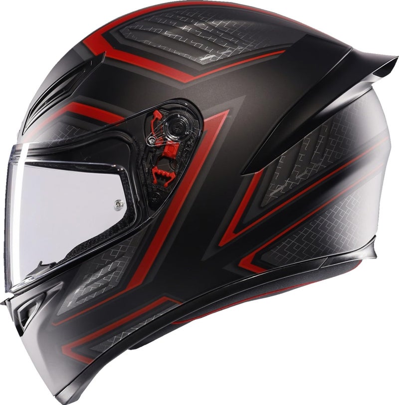 Agv K1 S Sling Helmet Large Matte Black/Red - Image 2