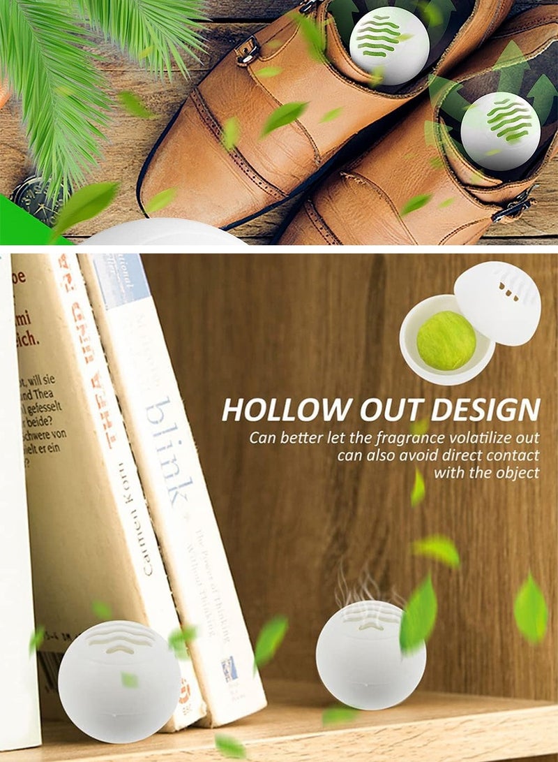 18 Shoe Deodorizing Balls Set, Portable Deodorizing Balls Indoor Long Lasting Deodorizing Fresh, Shoe  Sock Sweat Odor Eliminator Cabinet/Closet Freshener Home Deodorizing Supplies - Image 4