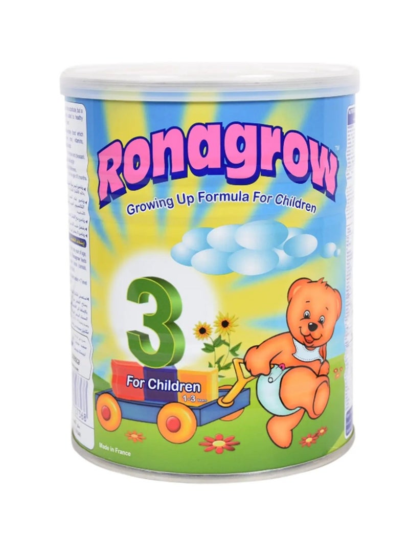 RONAGROW Ronalac Ronagrow Baby Milk (3) Growing Up Vanilla 850 gm - Image 1