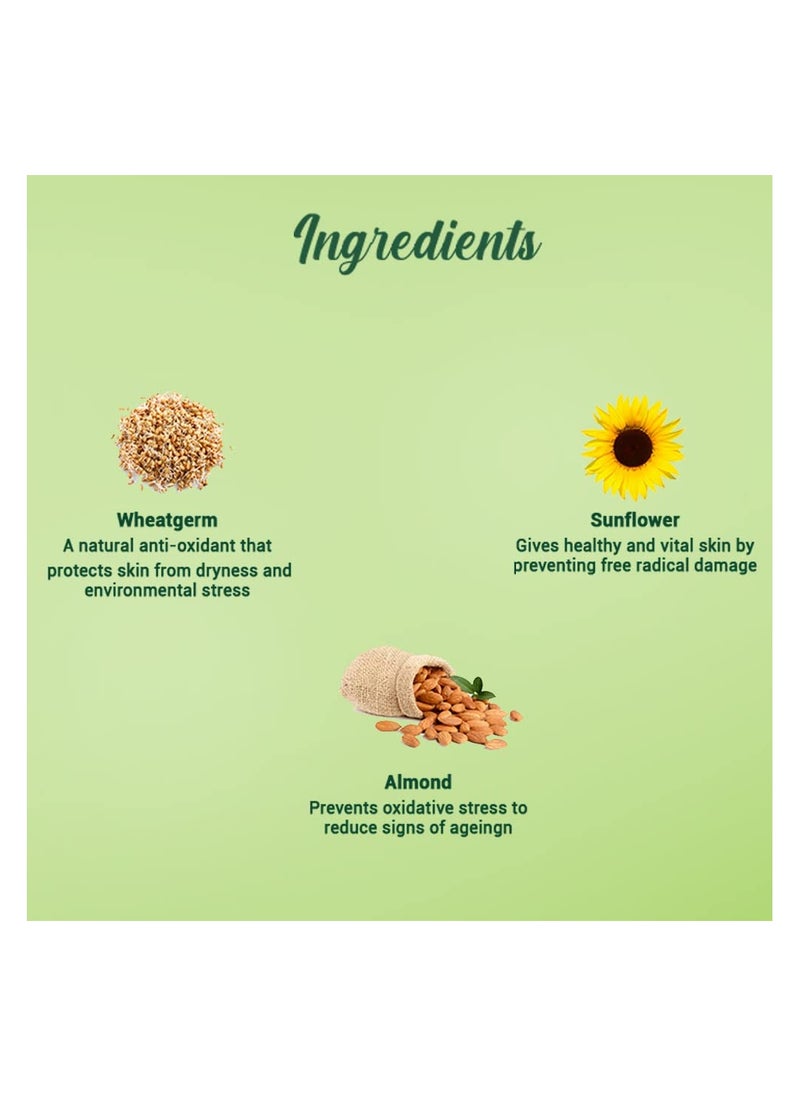 Biotique Biotique Wheat Germ Anti- Ageing Night Cream | Reduces Fine Lines | Lightens dark Spots | 100% Botanical Extracts | Suitable for All Skin Types | 50g  - Image 4