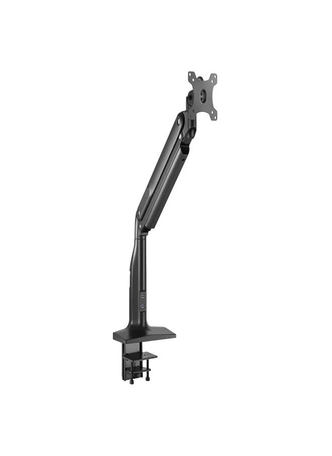 Skill Tech SH43 C011U Counterbalance Monitor Arm for 17"-43" Screens, VESA 200x100mm, 18kg Load Capacity – Black  - Image 1
