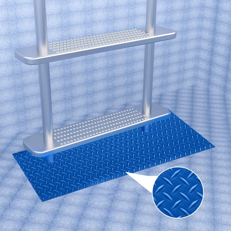 Poolzilla Swimming Pool Ladder Mat - 36" x 9" - Premium Protective Pad for Liner, Non-Slip Design Padded with Extra Cushion - Image 4