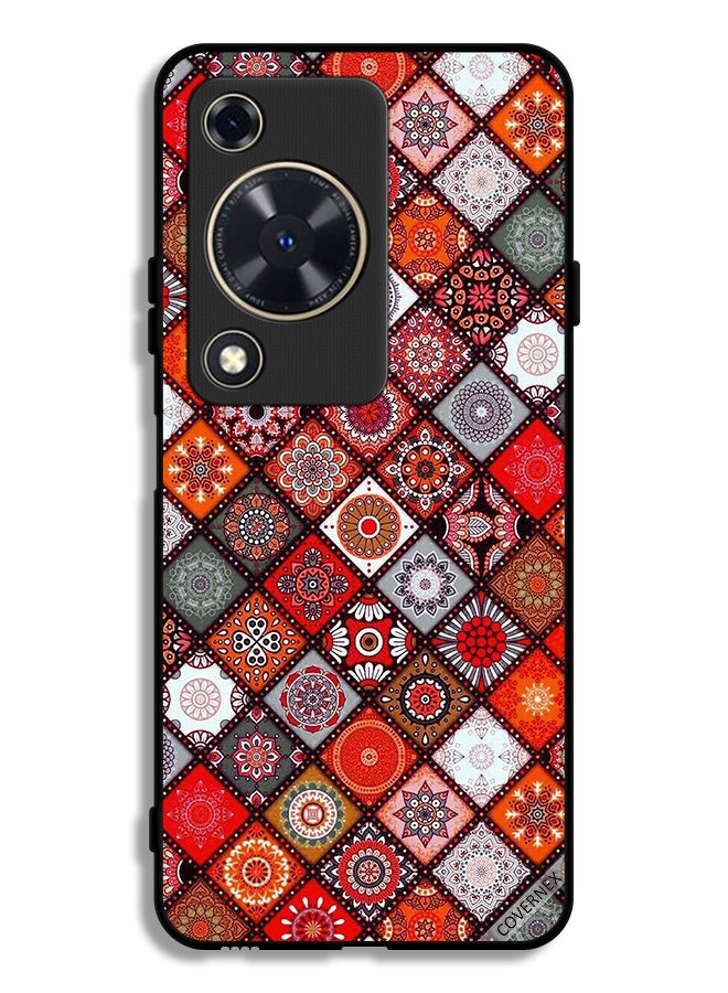 Covernex Huawei Nova Y63 Protective Case Cover Mandala Design Art