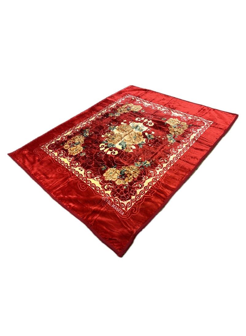ROYAL MAARYA 2 PLY SUPER SOFT EMBOSSED BLANKET - Image 5