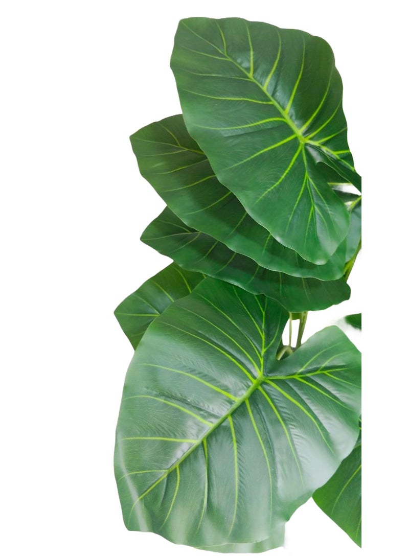 Taro Mini Artificial Tree 24 Installable Leaves H75CM - Image 2