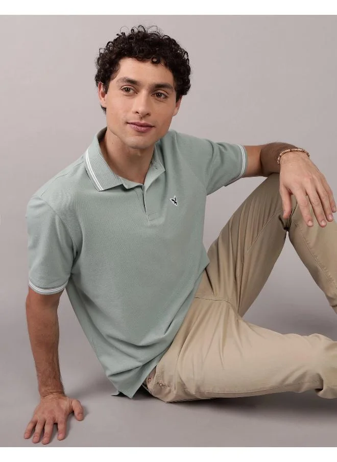 American Eagle AE Pique Polo Shirt