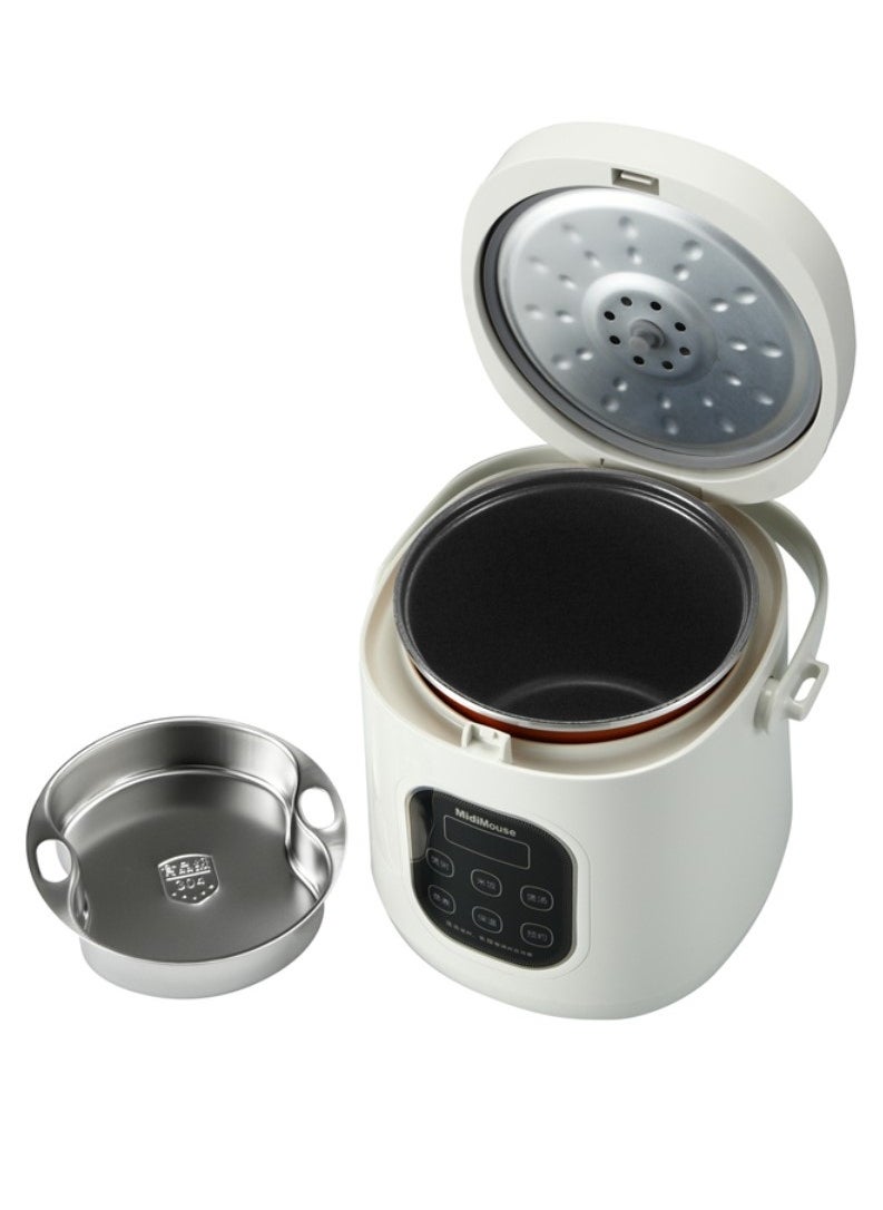 Generic - 12V 24V Rice Cooker for Car 2L Cooking Food Pot Electric Portable Steamer Fast Fully Automatic High Temperature Protection for  Travel to Make Rice Soup Porridge Cake - Image 1