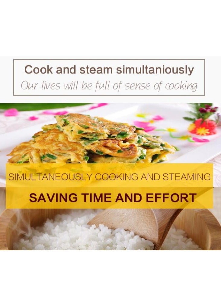 Generic - 12V 24V Rice Cooker for Car 2L Cooking Food Pot Electric Portable Steamer Fast Fully Automatic High Temperature Protection for  Travel to Make Rice Soup Porridge Cake - Image 1