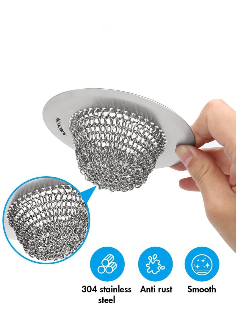 General - Sink Drain Strainer, Reversible Mesh Sink Strainer with 304 Stainless Steel ,Revolutionary Anti-rust Kitchen Sink Strainer Food Catcher for Garbage Disposal without Clogging - Image 1