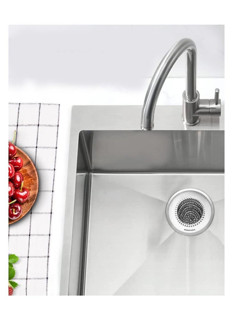 General - Sink Drain Strainer, Reversible Mesh Sink Strainer with 304 Stainless Steel ,Revolutionary Anti-rust Kitchen Sink Strainer Food Catcher for Garbage Disposal without Clogging - Image 1