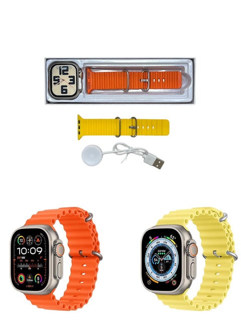 New 2025 T800 Ultra Smart Watch, Series 8, Elegant Design 1.99", Infinite Display, Fitness Tracker, Heart Rate, Oxygen Monitor, Calls, Wireless Charging, Works With IOS, android for men, women