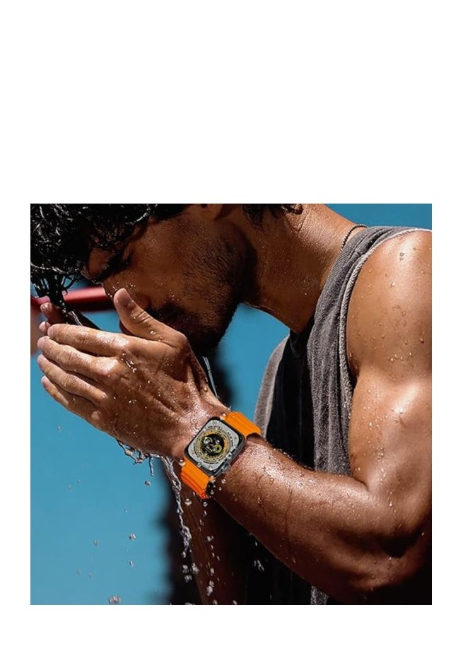 adhomax - New 2025 T800 Ultra Smart Watch, Series 8, Elegant Design 1.99", Infinite Display, Fitness Tracker, Heart Rate, Oxygen Monitor, Calls, Wireless Charging, Works With IOS, android for men, women - Image 1