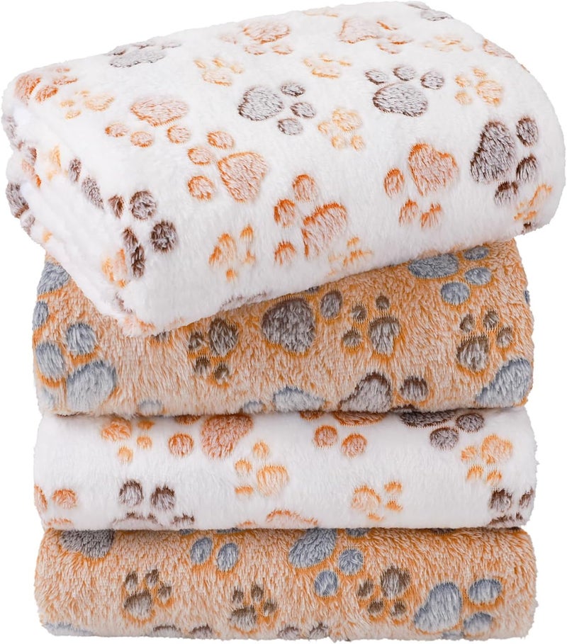 LINENLUX 3-Piece Soft Plush Dog Blanket Set - Cozy Flannel for Puppies, Cats & Pets - Image 2
