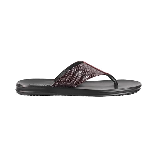 Mochi Men Brown Casual Synthetic Leather Chappal UK/7 EU/41 (16-803) - Image 3