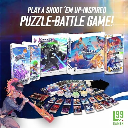 Level 99 Games Bullet Orange Board Game Expansion SHMUPInspired PuzzleBattle Game Tabletop Gaming Fun Orange Juice Franchise Characters Ages 14 14 Players 15 Minute Playtime Made by Level 99 Games - Image 5