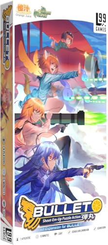 Level 99 Games Bullet Orange Board Game Expansion SHMUPInspired PuzzleBattle Game Tabletop Gaming Fun Orange Juice Franchise Characters Ages 14 14 Players 15 Minute Playtime Made by Level 99 Games - Image 1