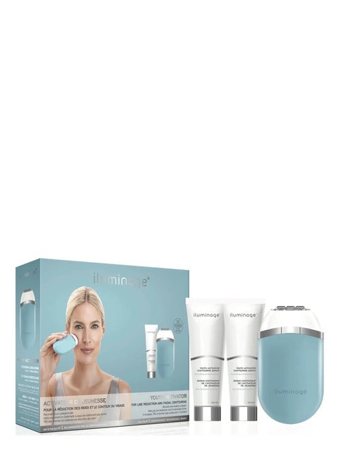 Youth Activator Infrared LED Radio Frequency Anti-Aging Device and 2 Youth Activator Serums (1 kit)