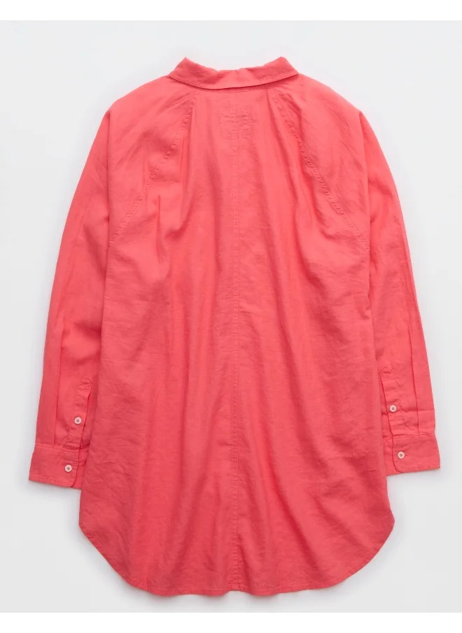 آري من امريكان ايجل Blend Cover Button Down Shirt