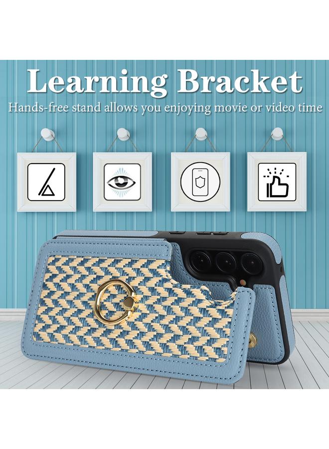 اس-توب جراب لهاتف Samsung Galaxy S23 FE 5G مزود بفتحة بطاقة مزدوجة وغطاء كامل للهاتف مع حزام حول الجسم - Image 5