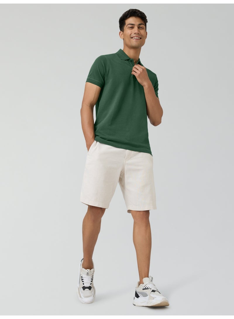 اكس واي اكس اكس تيشيرت بولو رجالي من XYXX، مصنوع من قطن ممشط نقي، بقصة عادية. - Image 3