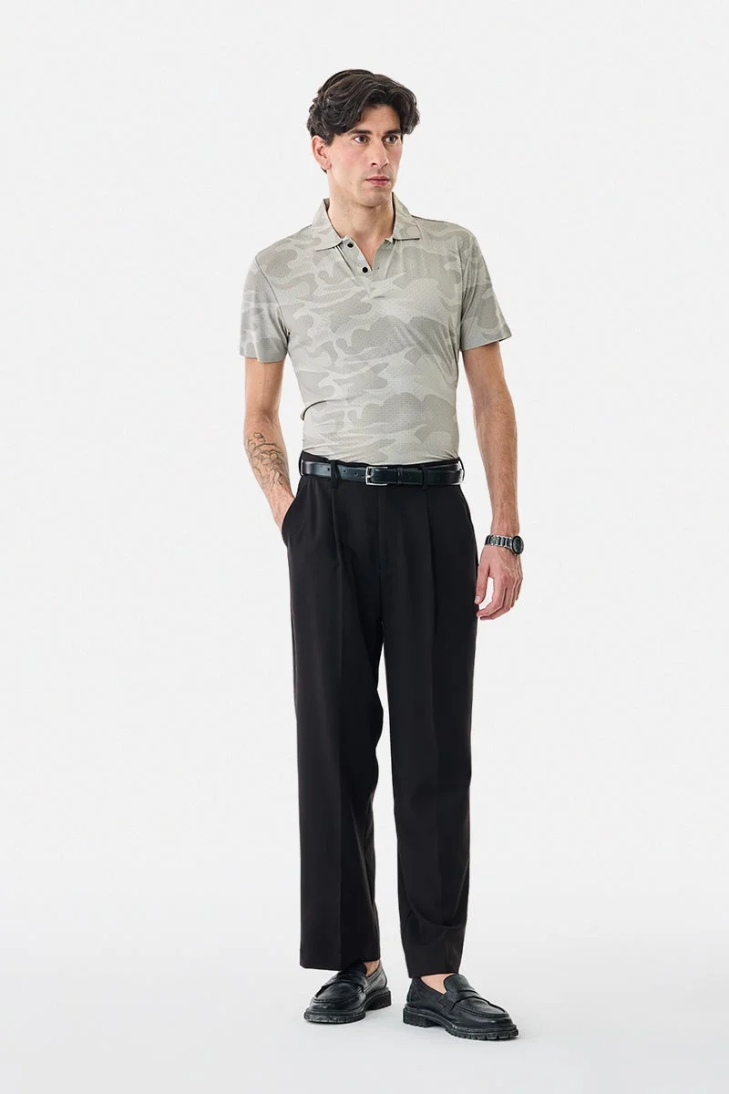 سنيتش تيشيرت بولو تقني مطاطي بدون خياطة